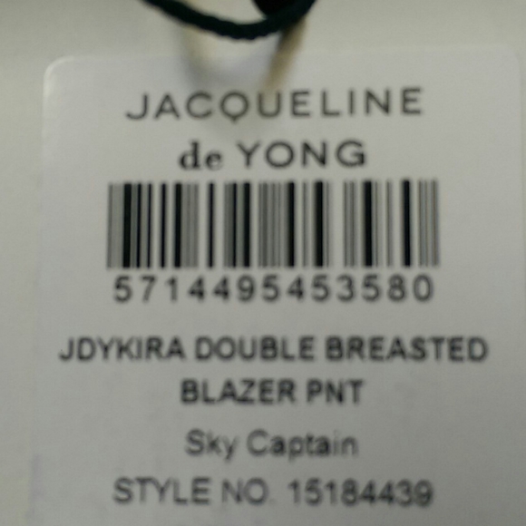 💥3/$60💥NWT JDY Courdroy Navy Blue Blazer - Picture 12 of 12